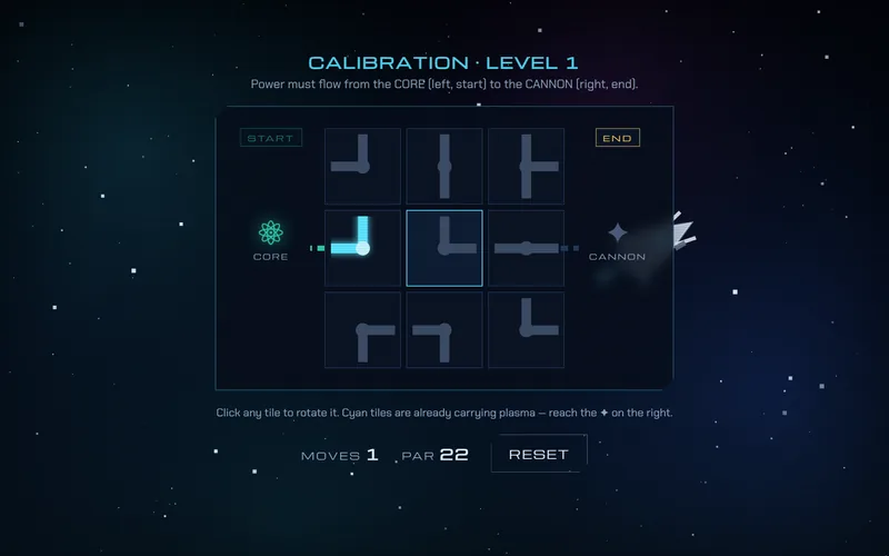 NOVABLOOM — Fifty levels of orbital gunnery, with a pipe puzzle in between